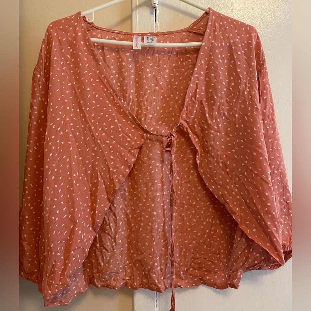 Beachy coral shirt